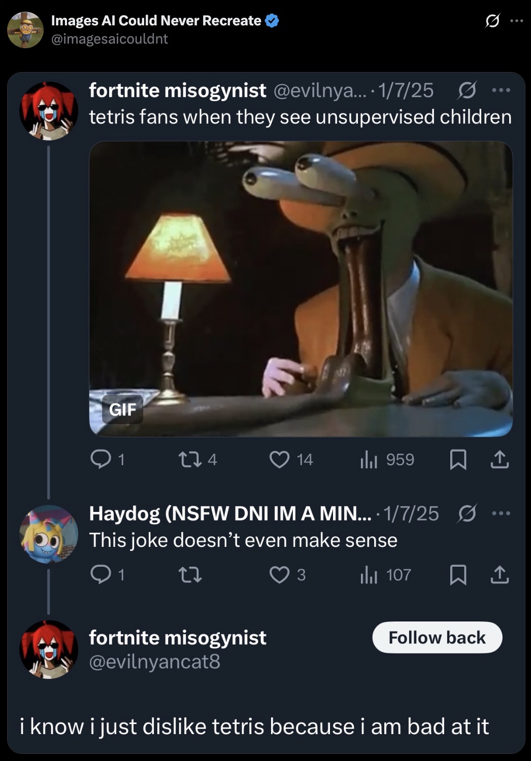 Retaliation through memes